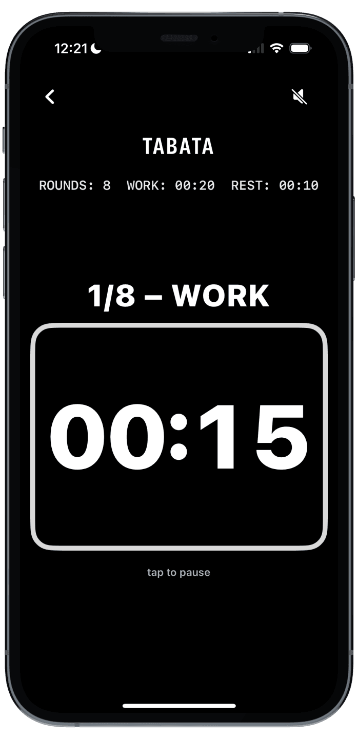 Work interval timer
